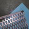 Groef/Hexagon Gat Geperforeerde Staal van Metaalmesh sheet aluminum or stainless