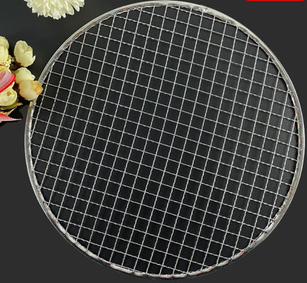 230 mm roestvrij staal BBQ Grill Mesh voor buiten koken