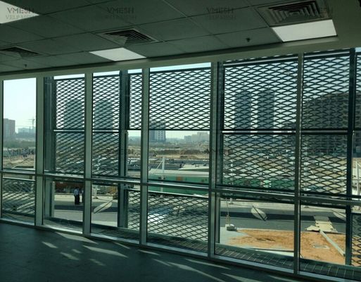 Met PVC gecoat strekmetaalgaas Gegalvaniseerd strekmetaalgaas voor raambeschermers