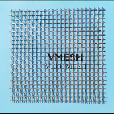 Architectonisch roestvrij staal geweven gaas voor binnendecoratiemuur