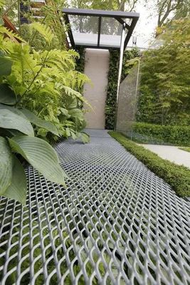 Carbon Steel 4mm Hexagon Hole Uitgebreid Metalen Mesh Zwaar werk