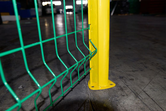 4 mm PVC gecoat gelast draadnetgroen gegalvaniseerd