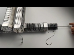 Rookbuis van roestvrij staal met geperforeerde pellet BBQ