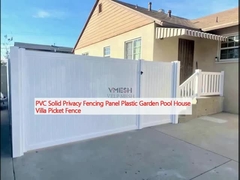 PVC solide privacy hekpaneel plastic tuin zwembad huis villa pikket hek