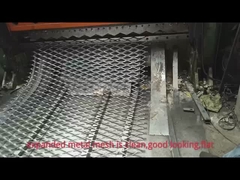 Aluminium met een decoratief uitgebreid metalen gaas voor gebouwen