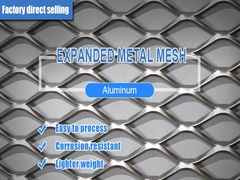 Hoogwaardig wandpaneel uitgebreid geperforeerd scherm metalen draadnet