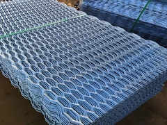 Warm gedompeld gegalvaniseerd uitgebreid metalen gaas 4x8 voet