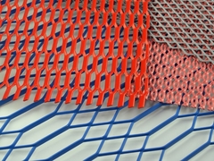 Warm gedompeld gegalvaniseerd uitgebreid metalen gaas 4x8 voet gotisch
