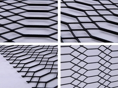 Modern ontwerp warm gedompeld gegalvaniseerd staal gotisch uitgebreid metalen gaas