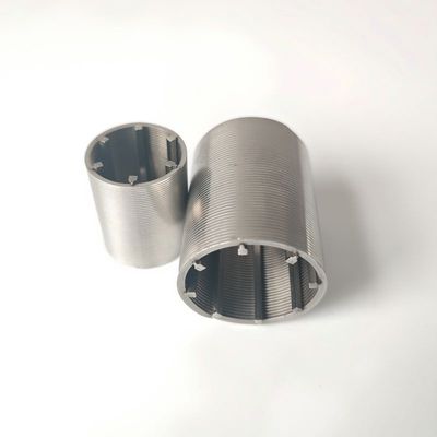 Zelfreinigend wigdraadmandscherm voor waterfilter