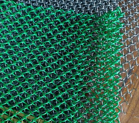 Op Maat Geanodiseerde Architectonische Metalen Gaas Scheidingswand