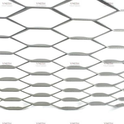 Laag koolstofgehalte geëxpandeerd metalen gaas, gepoedercoat voor gebouwdecoratie