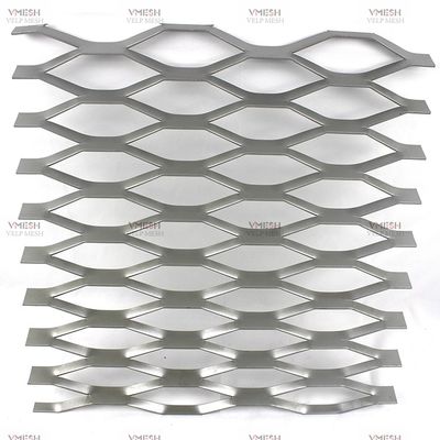 Hot Dip gegalvaniseerd standaard uitgebreid metaalplaat platte diamant draad mesh paneel