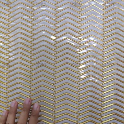4 mm koolstofstaal gotisch uitgebreid metalen gaas voor decoratie