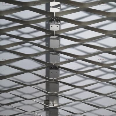 Aluminium uitgebreid metalen gaas geanodiseerd poeder gecoat maatkleur