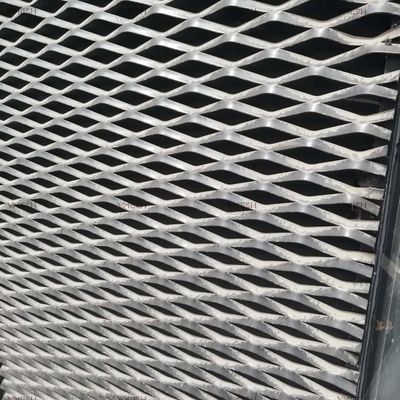 Aluminium uitgebreid metalen gaas geanodiseerd poeder gecoat maatkleur