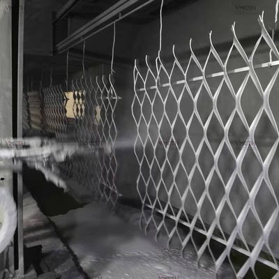 Met PVC gecoat strekmetaalgaas Gegalvaniseerd strekmetaalgaas voor raambeschermers