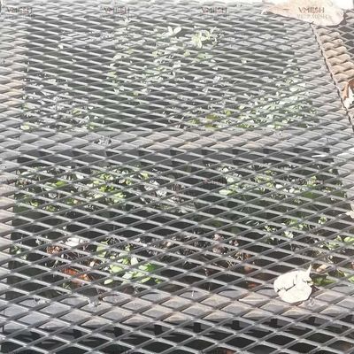 Anti-slip opgeheven uitgebreid metalen gaas zwaar werk Hexagon voor platform