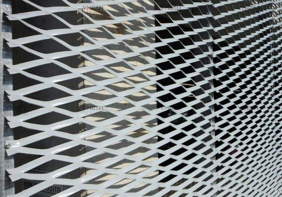 De bouwbescherming van de het Netwerkcorrosie van het Decoratiepvdf Aluminium Uitgebreide Metaal