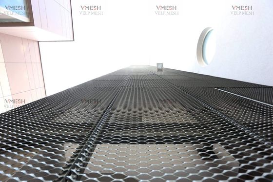 Op Maat Gemaakt Aluminium Geëxpandeerd Metalen Gaas Plafond 3003 Geanodiseerd