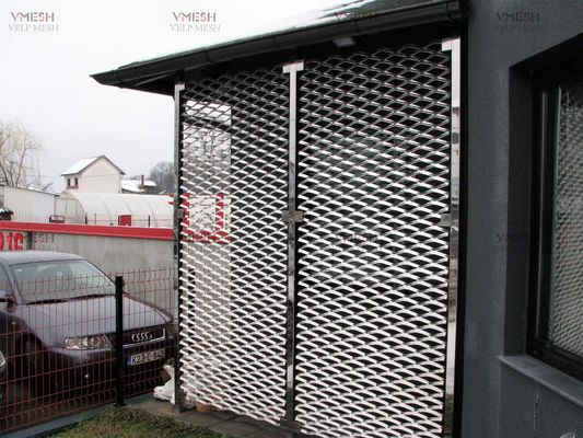 PVDF Zwarte Aluminium Strekmetaal Plafondpanelen
