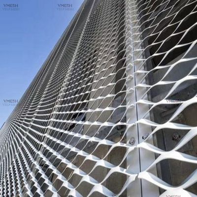 Aluminium Strekmetaal Gaas 4x8 Voet Klein Gat Diamantpatroon