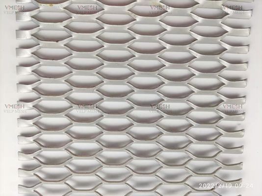 Gegalvaniseerd Diamant Geëxpandeerd Metalen Gaas 1x2m Koolstofstaal
