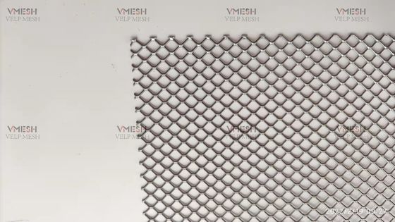 Gegalvaniseerd Diamant Geëxpandeerd Metalen Gaas 1x2m Koolstofstaal