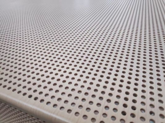 Gegalvaniseerde geperforeerde metalen platen met ronde gaten voor decoratie