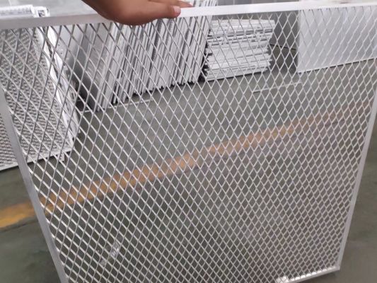 Poedergecoat geëxpandeerd aluminium gaas 1.2x2.4m