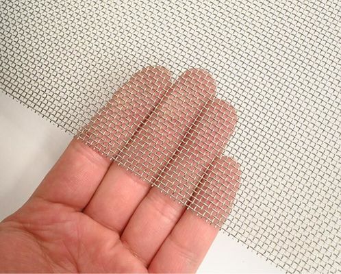304 roestvrij staal Geweven draadnet 0,02 - 6,3 mm Draaddiameter
