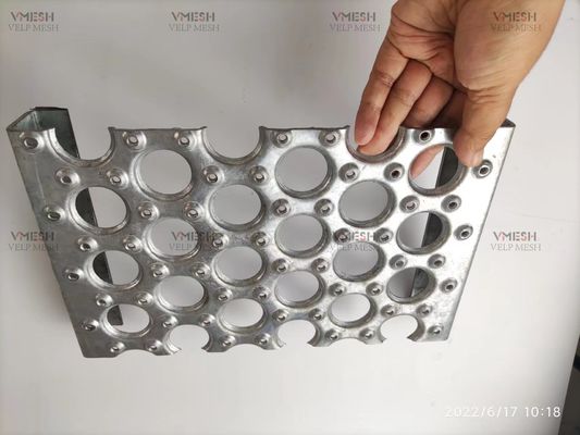 Aluminium 3,5 mm ronde gat niet-glijdend veiligheidsrooster voor trappenbanen