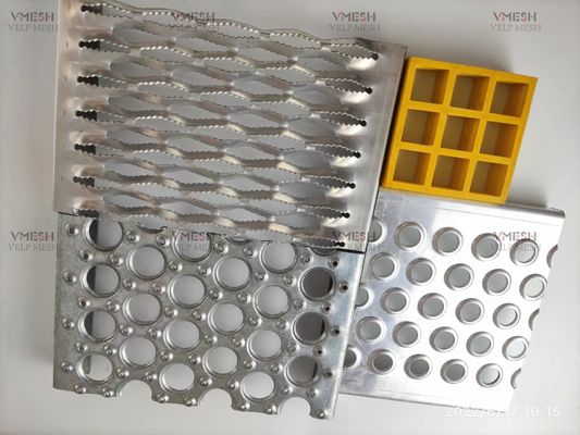 Maatwerk Aluminium Veiligheidsrooster voor Trappen SST304 316