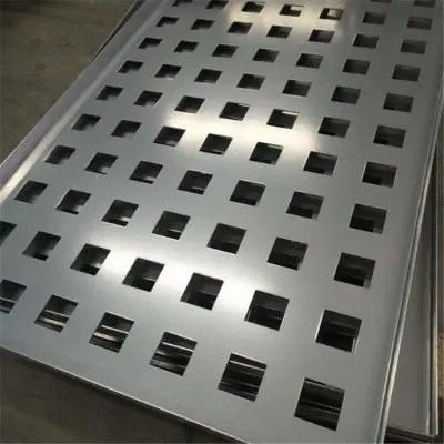 Zeshoekig Gat Aluminium Geperforeerde Gaasplaat 1mm Dikte