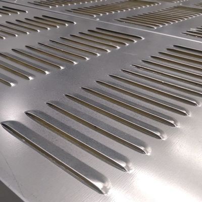 Gegalvaniseerde geperforeerde metalen platen met ronde gaten voor decoratie
