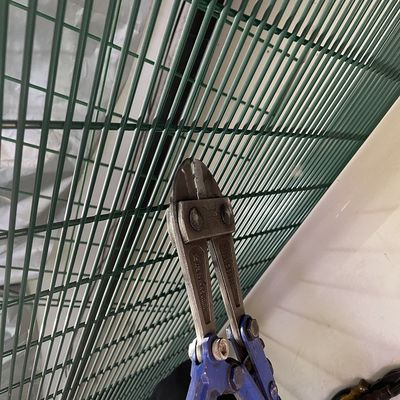 4.0 mm Groen warm gedompeld gegalvaniseerd gelast gaas hek