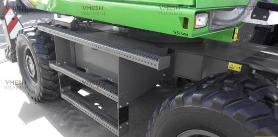 Gegalvaniseerde anti-glijdende aluminium ladderbalken 2,5 mm dik