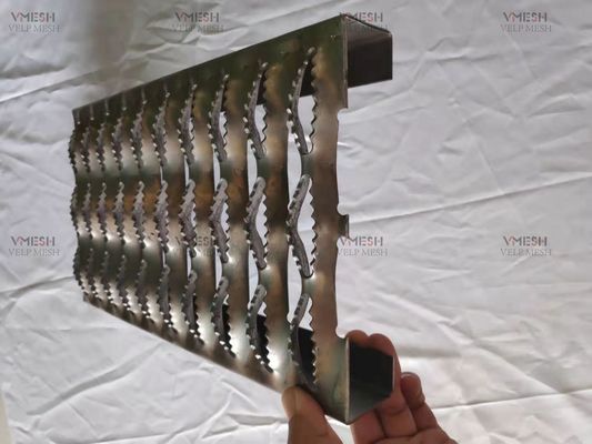 Aluminium Diamant Grip Strut Roostervloer 2-5m Antislip Loopbrugplaat