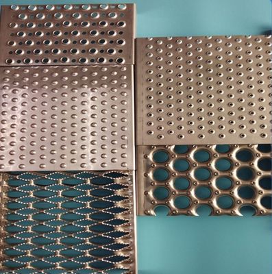 Aluminium Roestvrijstalen Veiligheidsrooster Traptreden 1-4m Lengte