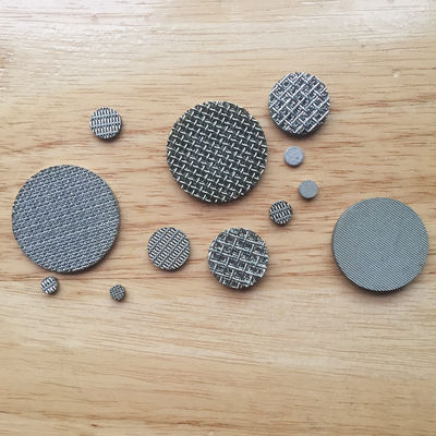 316 Roestvrijstalen Gesinterde Filter Disc voor Vloeistoffiltratie