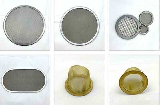 3 inch filterscherm van roestvrij staal 10 20 30 mesh enkelvoudig meerlagig