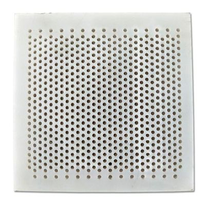 Poedercoating Bronzen goudkleur Honingraat gat rond gat Metalen mesh geperforeerd metaalplaat