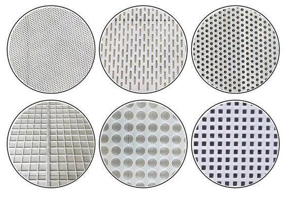 Poedercoating Bronzen goudkleur Honingraat gat rond gat Metalen mesh geperforeerd metaalplaat