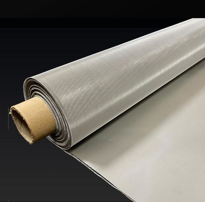 1m Breedte 300-400 Micron Roestvrijstalen Gaasplaat Effen Hollandse Weefsel