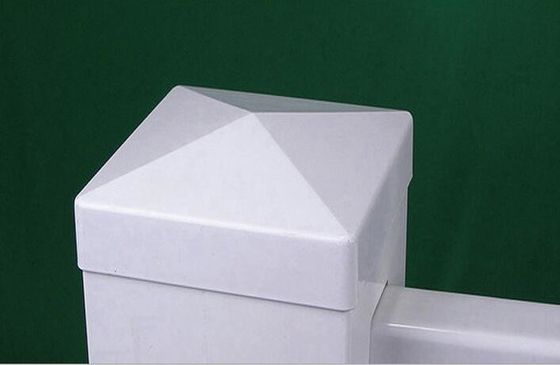 Gemakkelijk te monteren Wit Pvc Paardheining Vinyl Paardheining Spoorweg Farmheining