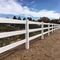 3 rails zwaar vinyl hek, paard PVC Farm hek 1,2m hoogte