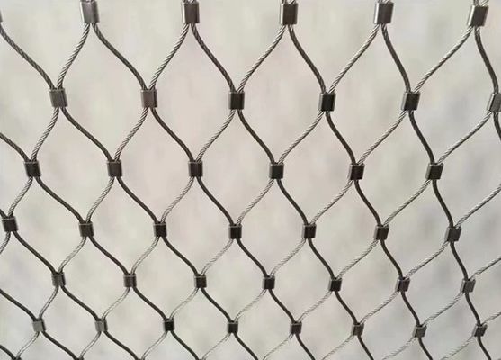 Zwarte oxidatie roestvrij staal draad gaas 50x50mm