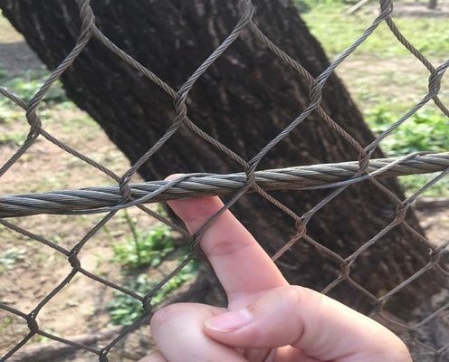 Zwarte Oxidatie Roestvrijstalen Kabelgaas 3mm voor Decoratie