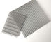 Stainless Steel Wedge Wire Screens Filters Panel Continu slot Opening