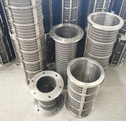 Oliefilter zetmeel suiker Johnson Wedge Draad slot Buig Curved Screen